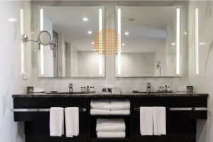 spiegelverwarming met led lichten